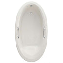 American Standard 2709.068C.K2.020 Ellisse Oval EverClean Chromatherapy 5.83 ft. Air Bath Tub in White