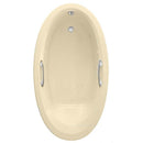 American Standard 2709.448WC.K2.021 Ellisse Oval EcoSilent 5.83 ft. Whirlpool and Air Bath Tub in Bone