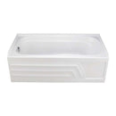 American Standard 2740.202.020 Colony 5 ft. Acrylic Left Hand Drain Bathtub in White