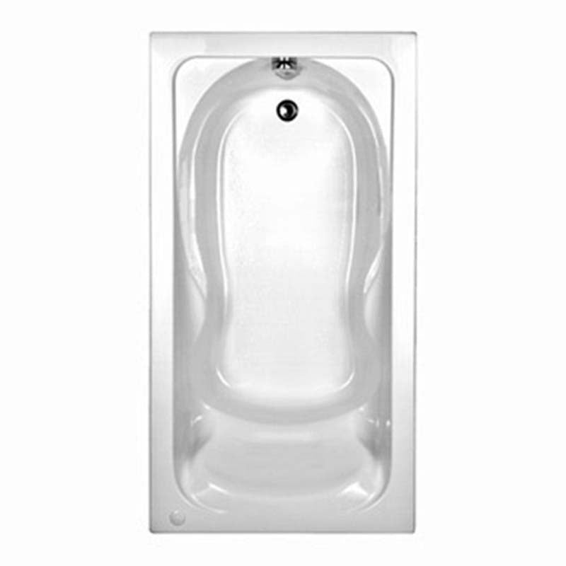 American Standard 2770.002.020 Cadet 5 ft. Acrylic Bathtub with Reversible Drain in White