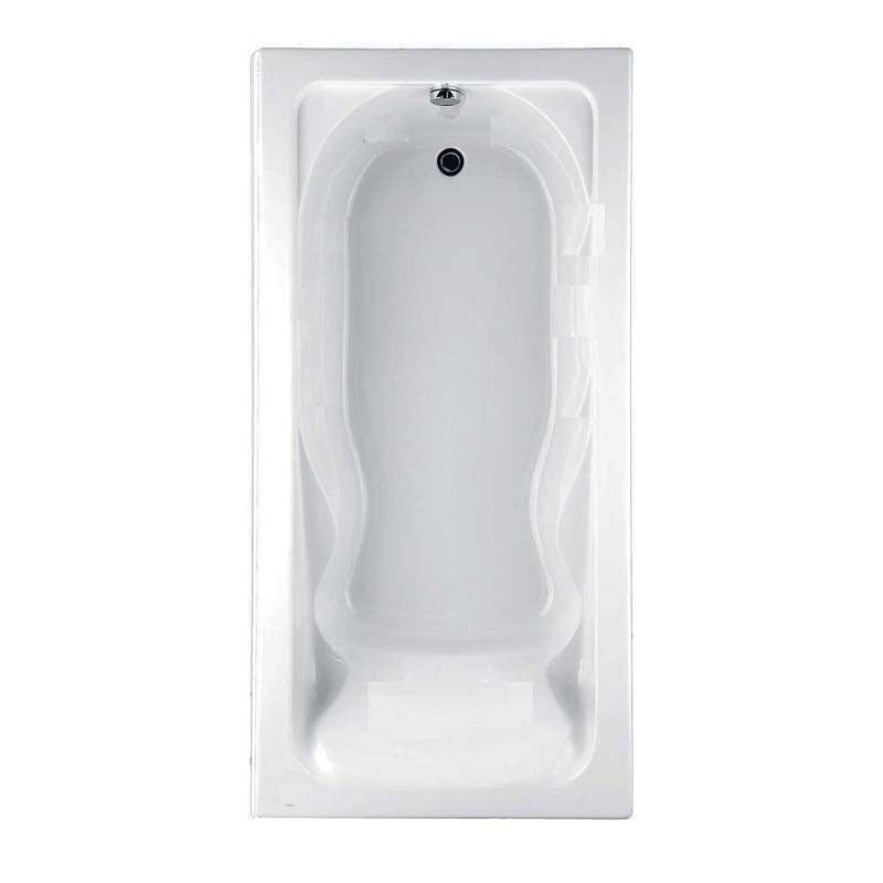 American Standard 2773.002.020 Cadet 6 ft. Acrylic Bathtub with Reversible Drain in White