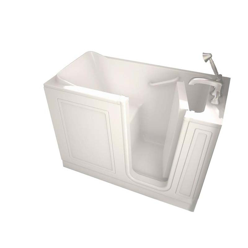 American Standard 2848.100.SRW 4 ft. Right Hand Drain Walk-in Bathtub in White