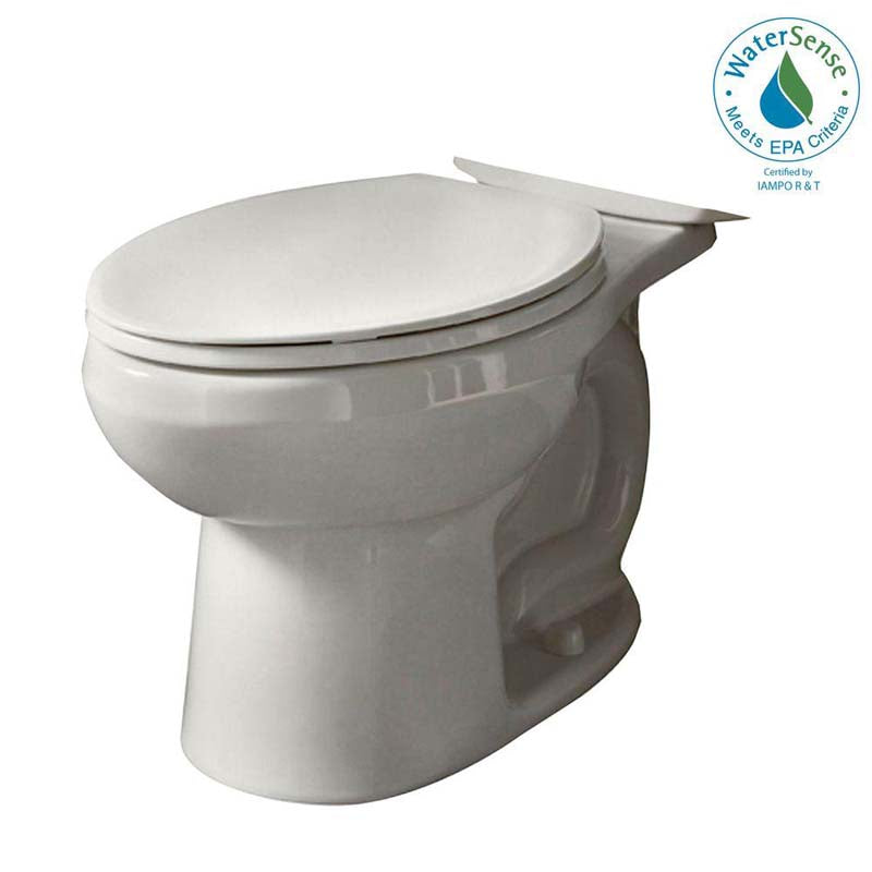 American Standard 3063.001.020 Evolution 2 Universal Elongated Toilet Bowl Only in White