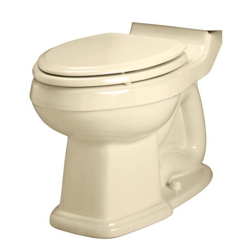 American Standard 3177.016.021 Portsmouth Champion Right Height Elongated Toilet Bowl Only Less Seat in Bone