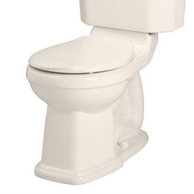 American Standard 3180.016.222 Portsmouth Champion Right Height Round Front Seatless Toilet Bowl in Linen