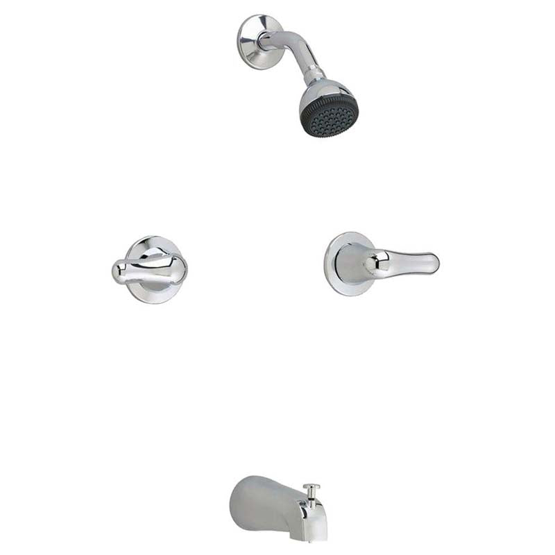 American Standard 3275.502.002 Colony Soft 2-Handle Tub and Shower Faucet in Polished Chrome