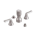 American Standard 3475.501.295 Colony 2-Handle Bidet Faucet in Satin Nickel with Vacuum Breaker