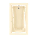 American Standard 3575.448WC.K2.021 Green Tea EcoSilent 6 ft. Whirlpool and Air Bath Tub with Chromatherapy in Bone