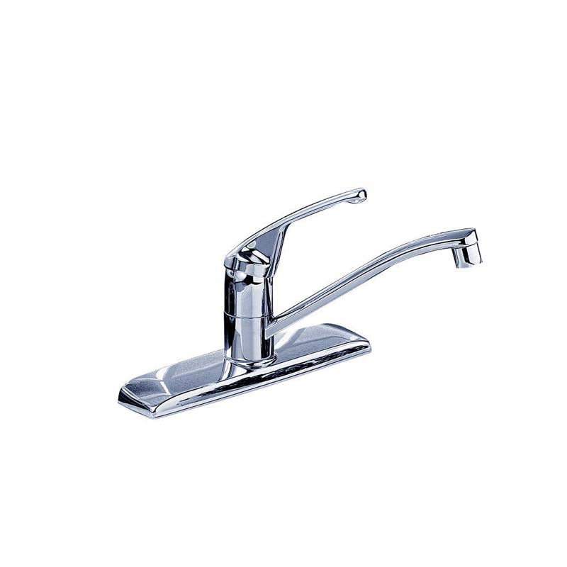 American Standard 4175.200.002 Colony Single-Handle Kitchen Faucet in Polished Chrome Less Spray