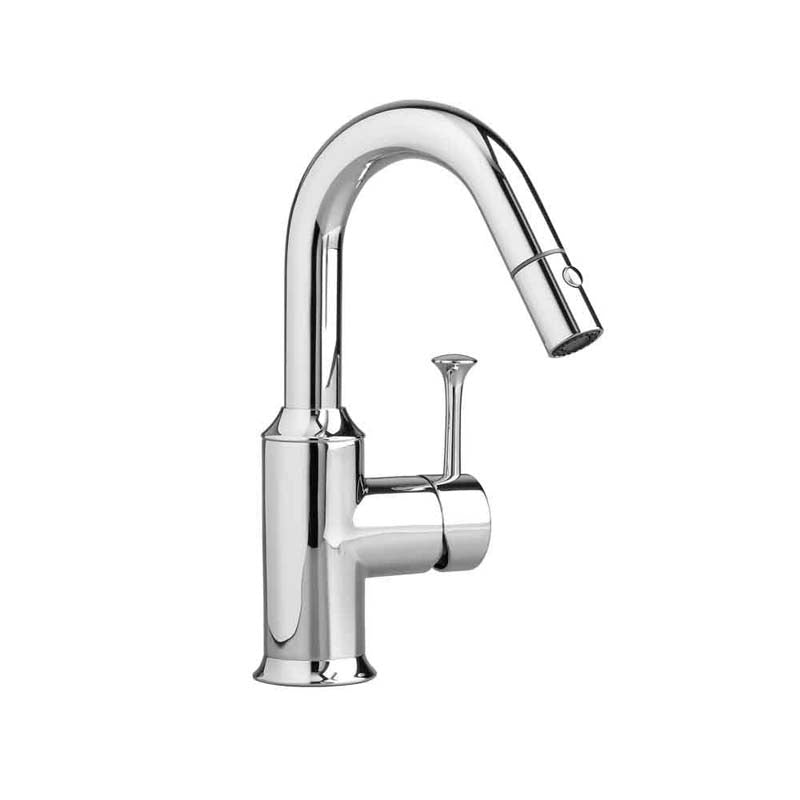 American Standard 4332.410.002 Pekoe Single-Handle Pull-Out Sprayer Kitchen Faucet in Polished Chrome