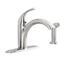 American Standard 4433.001.002 Quince Single-Handle Side Sprayer Kitchen Faucet in Polished Chrome
