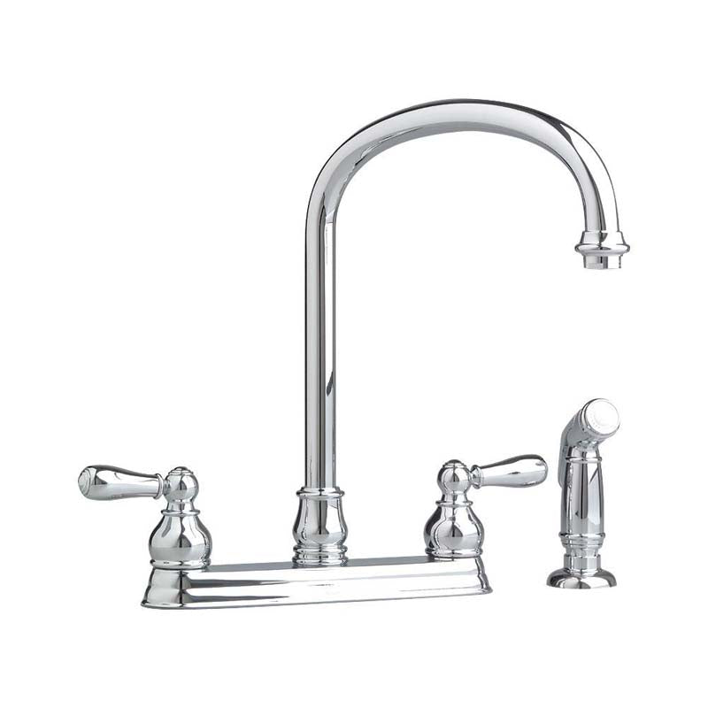 American Standard 4771.732.002 Hampton 2-Handle Kitchen Faucet in Polished Chrome