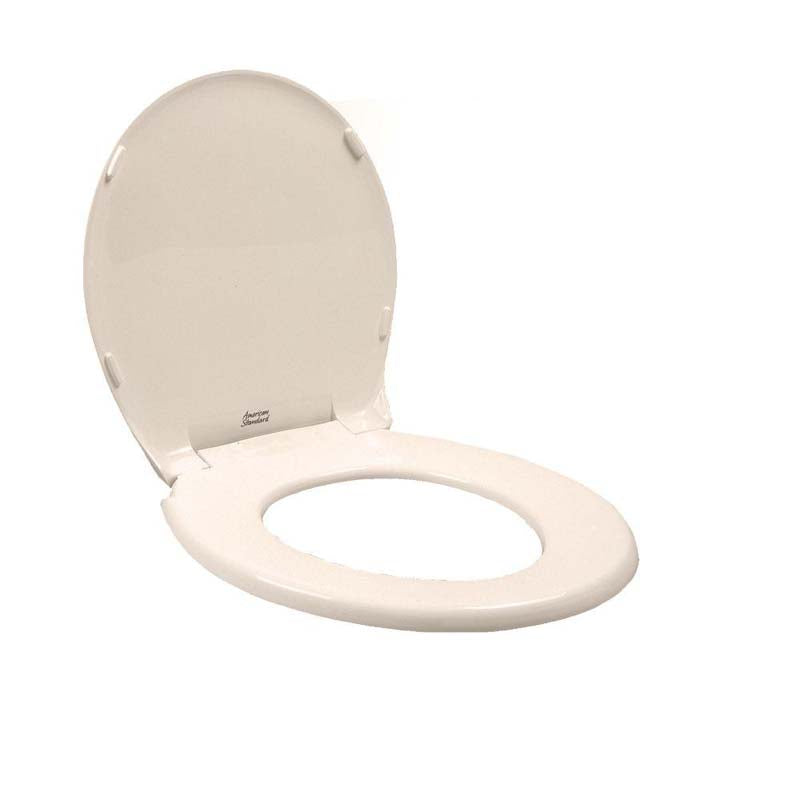 American Standard 5322.011.222 Rise-and-Shine Round Closed Front Toilet Seat in Linen