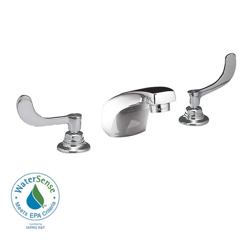 American Standard 6500.170.002 Monterrey 8" Widespread 2-Handle Low-Arc Bathroom Faucet in Polished Chrome
