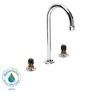 American Standard 6830.000.002 Amarilis Heritage Widespread 2-Handle High-Arc Bathroom Spout in Chrome