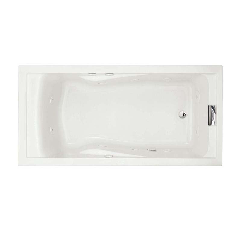 American Standard 7236VC.020 Evolution Whirlpool Tub with EverClean in White