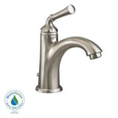 American Standard 7415.101.295 Portsmouth Monoblock Single Hole 1-Handle Mid-Arc Bathroom Faucet in Satin Nickel