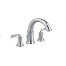 American Standard 7420.900.002 Portsmouth Deck-Mount Tub Filler, Less Personal Shower, Lever Handles in Polished Chrome