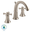 American Standard 7420821.295 Portsmouth 8" 2-Handle Mid-Arc Bathroom Faucet in Satin Nickel