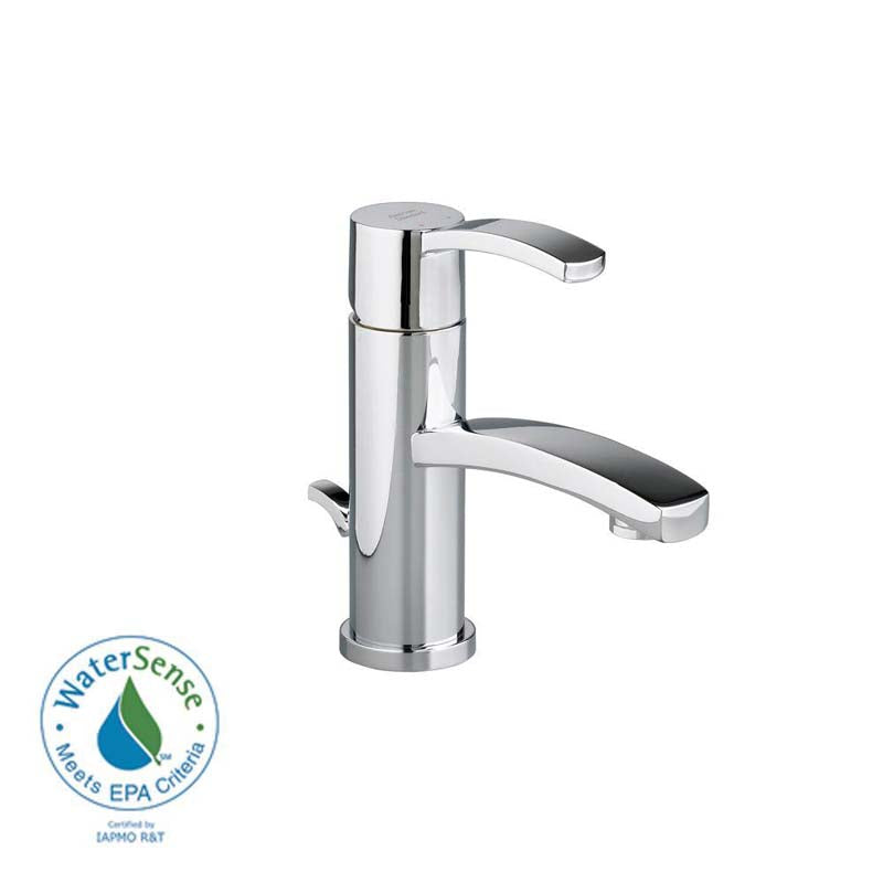 American Standard 7430.101.002 Berwick Monoblock Single Hole 1-Handle Low Arc Bathroom Faucet in Polished Chrome