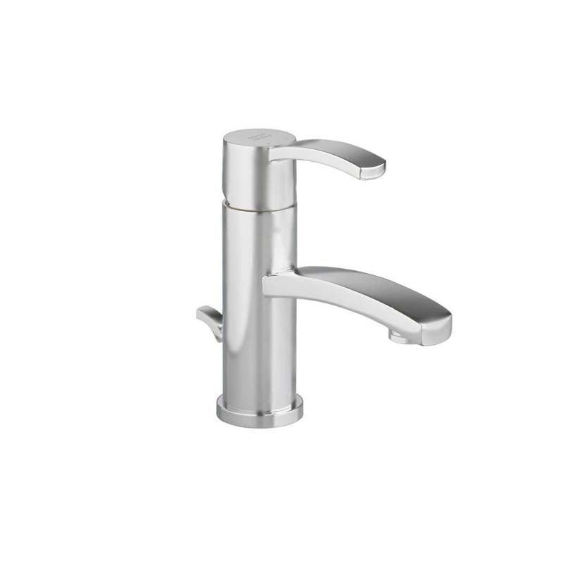 American Standard 7430.101.295 Berwick Monoblock Single Hole 1-Handle Low Arc Bathroom Faucet in Satin Nickel