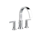 American Standard 7430.900.002 Berwick Lever 2-Handle Deck-Mount Roman Tub Faucet in Polished Chrome