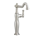 American Standard 7440.152.295 Quentin Vessel Single Hole 1-Handle Bathroom Faucet in Satin Nickel