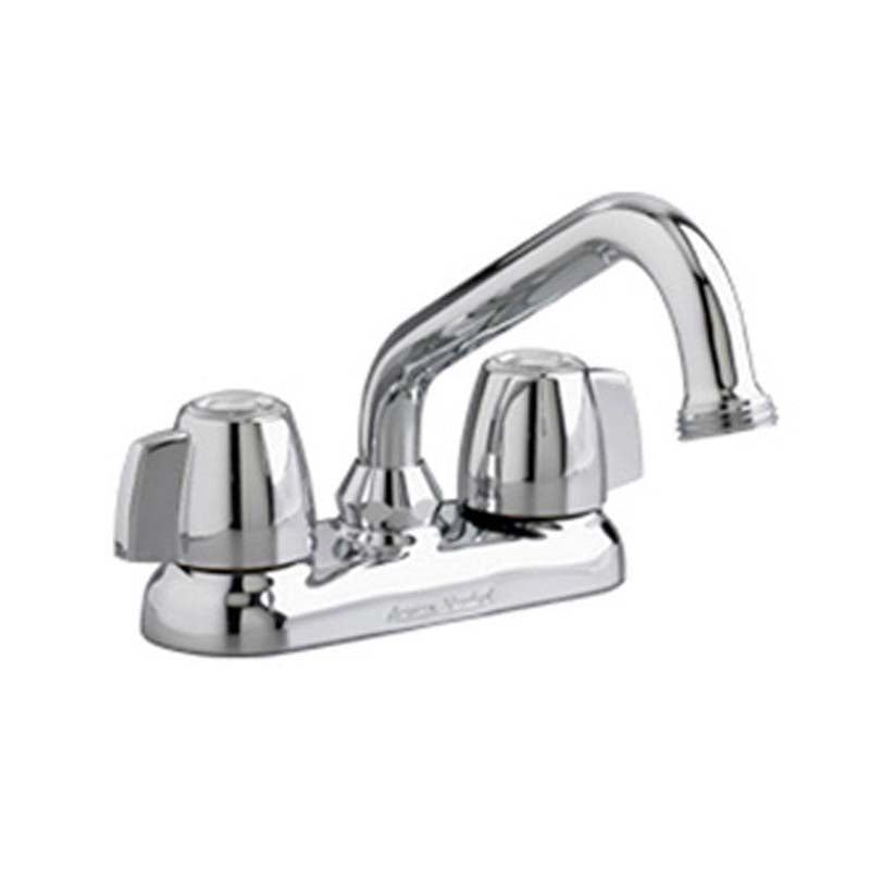 American Standard 7573.240.002 Cadet 2-Handle Kitchen Faucet in Chrome with Aerator