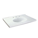 American Standard 7820.800.020 Portsmouth Vanity Top in White with Integral Bowl