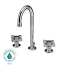 American Standard 7830.000.002 Heritage Widespread 2-Handle High-Arc Faucet in Polished Chrome (No Handles)