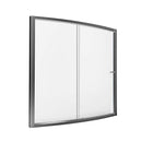 American Standard AM00496.400.295 Ovation 60" x 58" Framed Bypass Tub/Shower Door in Satin Nickel
