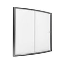 American Standard AM00560.400.295 Ovation 60" x 72" Framed Bypass Shower Door in Satin Nickel and Clear Glass