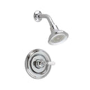 American Standard T212.710.002 Hampton Single Porcelain Lever Handle Shower Only Trim Kit in Chrome