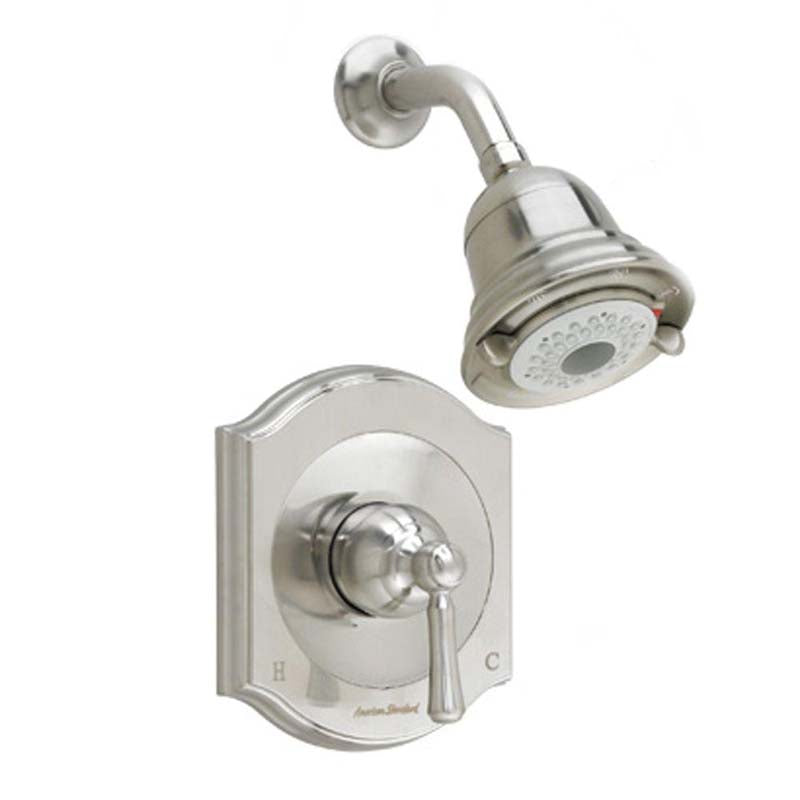 American Standard T415.501.295 Portsmouth Shower Only Trim Kit, Square Escutcheon in Satin Nickel