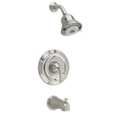 American Standard T420.502.295 Portsmouth Bath/Shower Trim Kit, Round Escutcheon in Satin Nickel