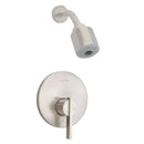 American Standard T430.507.295 Berwick Shower Only Trim Kit, 3-Function Showerhead in Satin Nickel