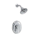 American Standard T480.507.002 Seva Shower Trim Kit with Flo-Wise Water-Saving Turbine Spray Showerhead in Polished Chrome