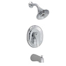 American Standard T480.508.002 Seva Shower Trim Kit with Flo-Wise Water-Saving Turbine Spray Showerhead in Polished Chrome