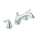 American Standard T508.900.002 Princeton Lever 2-Handle Deck-Mount Roman Tub Faucet Trim Kit in Chrome