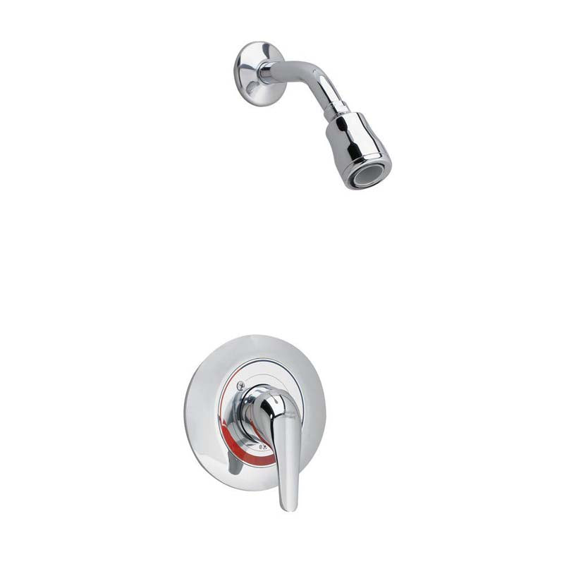 American Standard T675.507.002 Colony Soft Shower Trim Kit with Flo-Wise Water-Saving Showerhead in Polished Chrome