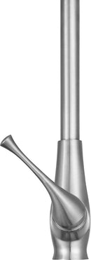 Anzzi Meadow Single-Handle Pull-Out Sprayer Kitchen Faucet in Brushed Nickel KF-AZ217BN 14