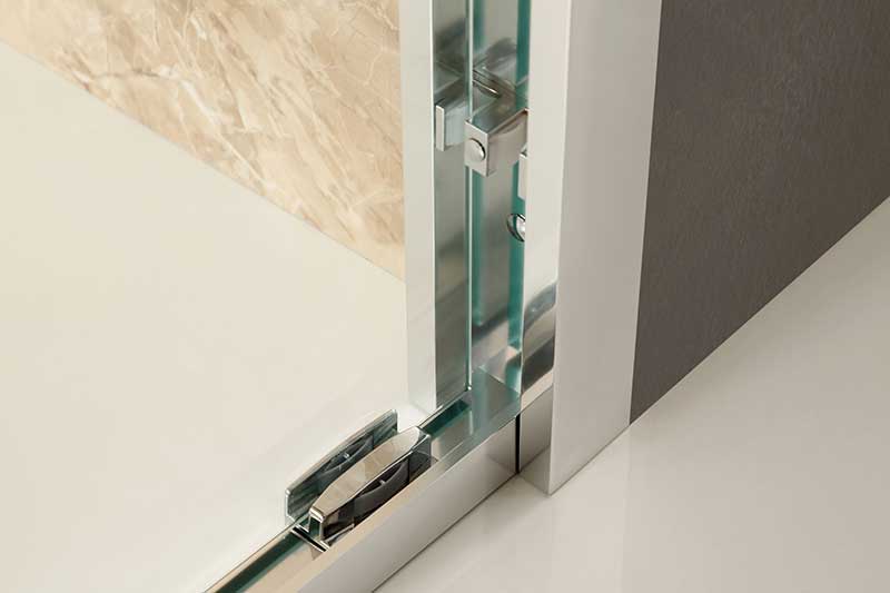 Anzzi Pharaoh 48 in. x 72 in. Framed Sliding Shower Door in Polished Chrome with Handle SD-AZ01BCH-R 6