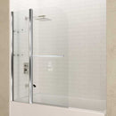 Anzzi Galleon 48 in. x 58 in. Frameless Tub Door with TSUNAMI GUARD in Polished Chrome SD-AZ054-01CH 4