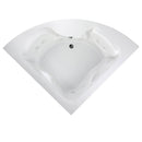 American Standard Cadet 85" x 60" Corner Whirlpool Tub with StayClean Hydro Massage System l