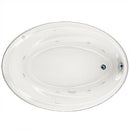 American Standard Savona 60" x 42" Oval Whirlpool Tub with StayClean Hydro Massage System l