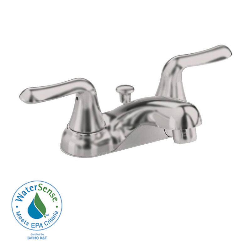 American Standard Colony Centerset Bathroom Faucet with Double Lever Handles