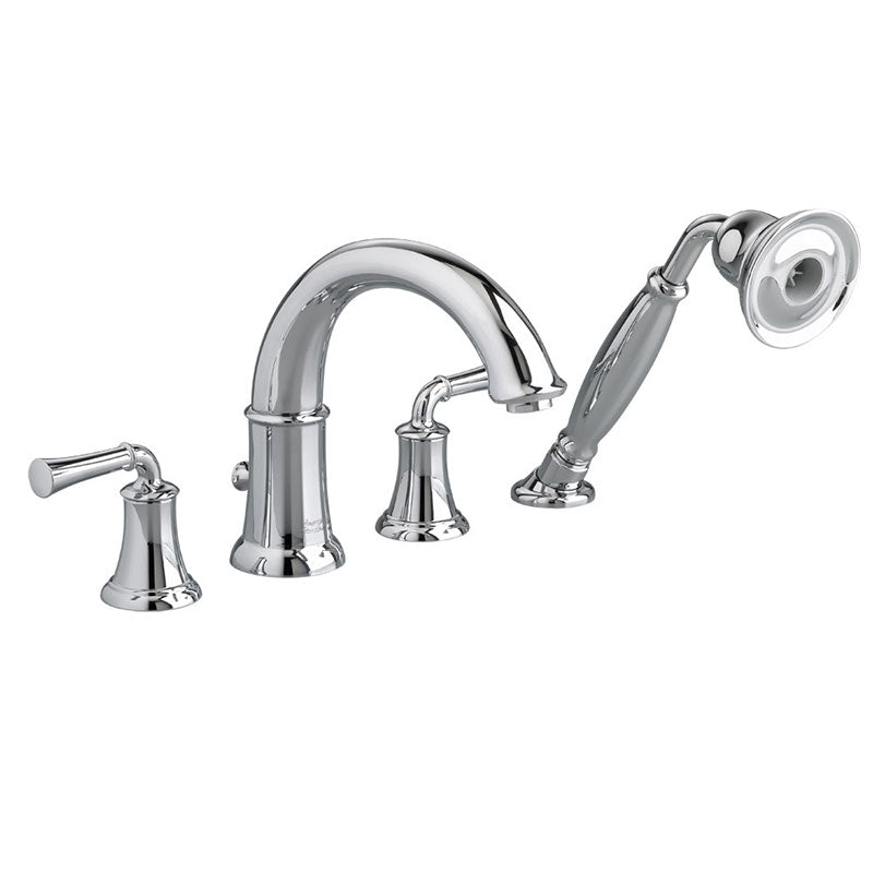 American Standard Portsmouth Tub Filler with Lever Handle and Personal Shower