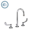 American Standard Monterrey Double Handle Widespread Gooseneck Bathroom Faucet