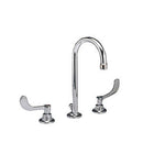 American Standard Monterrey Widespread Kitchen Faucet with Grid Drain