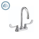 American Standard Monterrey Lever Handles Centerset Bathroom Faucet with Less Drain